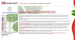 Desktop Screenshot of aledvinkova.fincentrum.com