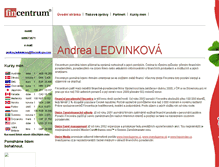 Tablet Screenshot of aledvinkova.fincentrum.com